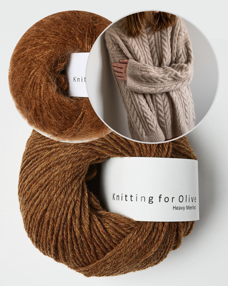 Hanna Sweater von Paula-m mit Heavy Merino und Soft Silk Mohair von Knitting for Olive 14