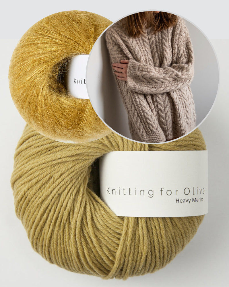 Hanna Sweater von Paula-m mit Heavy Merino und Soft Silk Mohair von Knitting for Olive 15