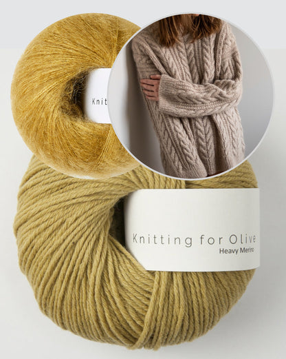 Hanna Sweater von Paula-m mit Heavy Merino und Soft Silk Mohair von Knitting for Olive 15