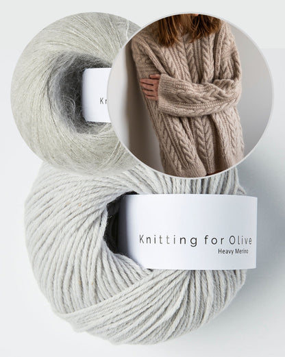 Hanna Sweater von Paula-m mit Heavy Merino und Soft Silk Mohair von Knitting for Olive 13