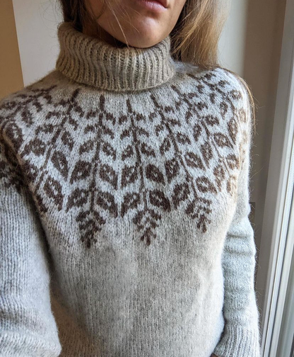 Holly Sweater | wunderschönster Winterpullover aus Lettlopi von Lopi Island
