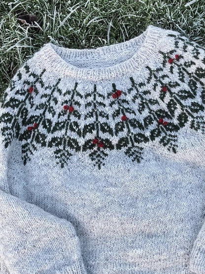 Holly Sweater | wunderschönster Winterpullover aus Lettlopi von Lopi Island