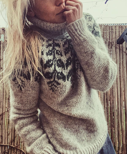 Holly Sweater | wunderschönster Winterpullover aus Lettlopi von Lopi Island