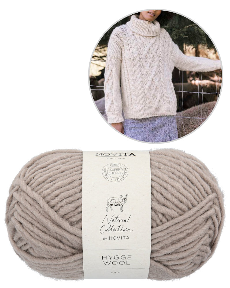 Haukiainen Strickpullover von Ronja Hakalehto mit Hygge Wool von Novita 5