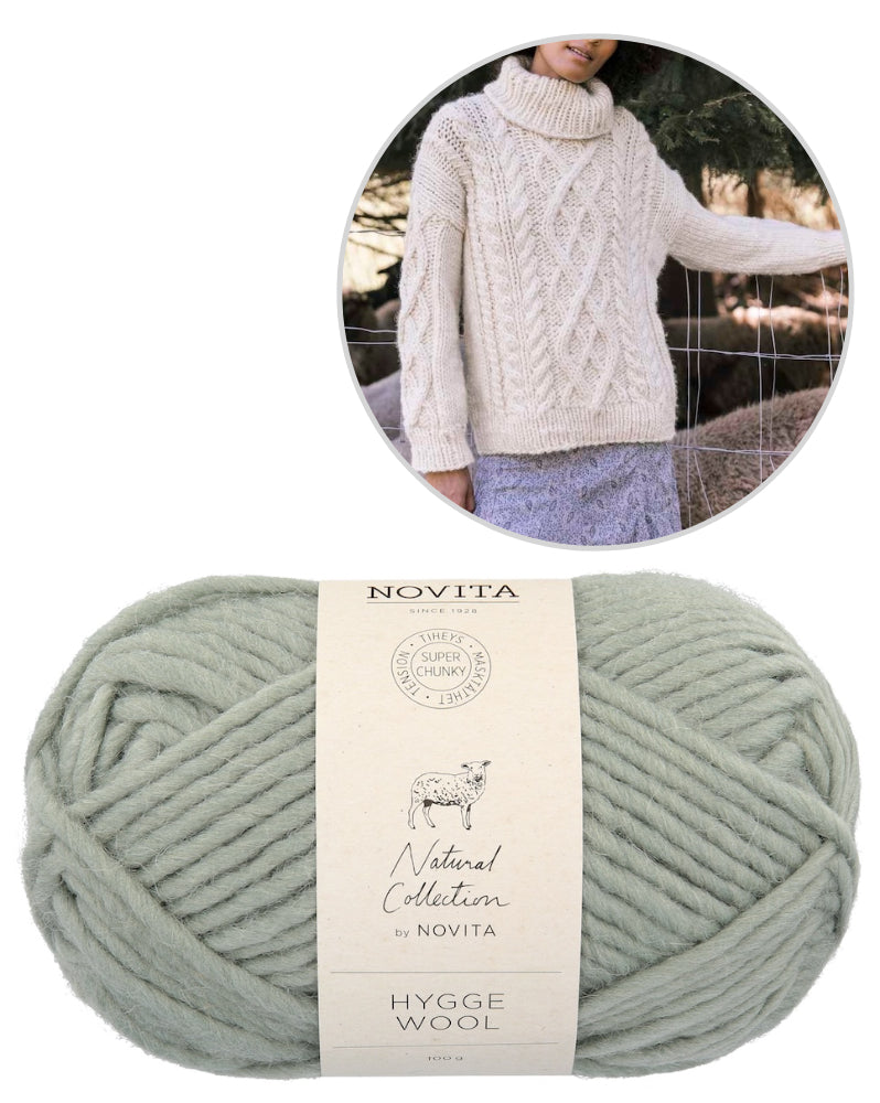 Haukiainen Strickpullover von Ronja Hakalehto mit Hygge Wool von Novita 11