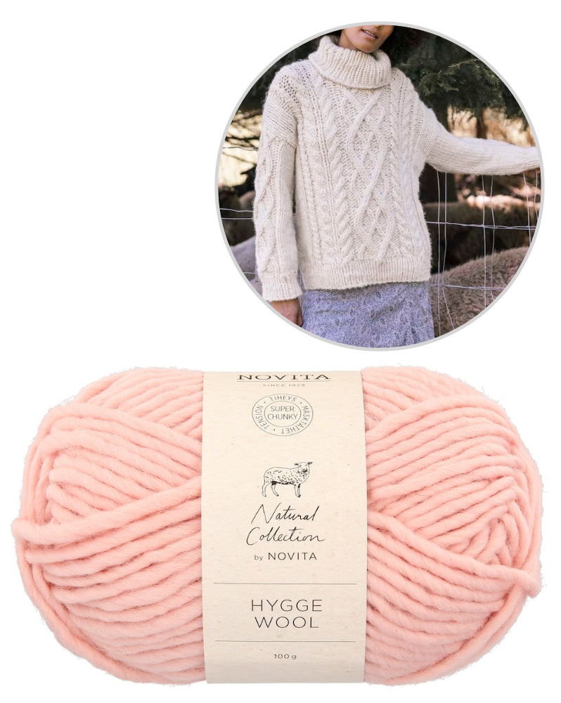 Haukiainen Strickpullover von Ronja Hakalehto mit Hygge Wool von Novita 9