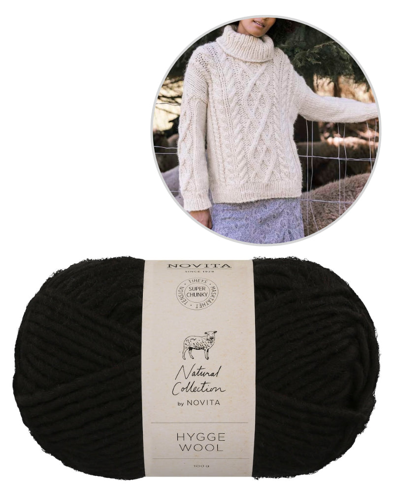 Haukiainen Strickpullover von Ronja Hakalehto mit Hygge Wool von Novita 7