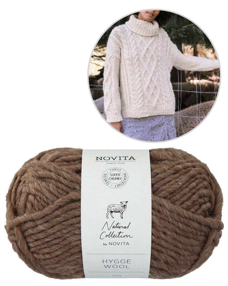 Haukiainen Strickpullover von Ronja Hakalehto mit Hygge Wool von Novita 10