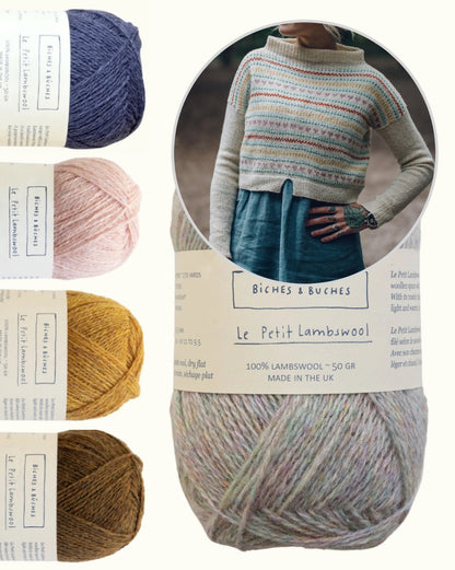 Heartstringi kampsun | õrnad südamed Le Petit Lambswool’ist firmalt Biches & Bûches