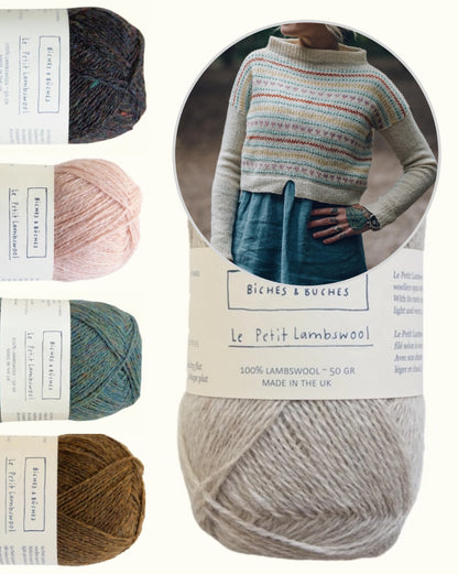 Heartstringi kampsun | õrnad südamed Le Petit Lambswool’ist firmalt Biches & Bûches