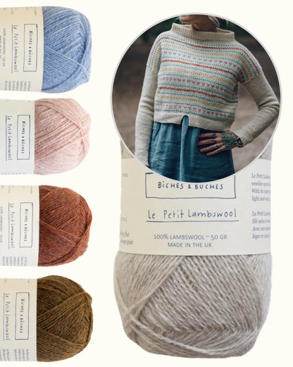 Heartstringi kampsun | õrnad südamed Le Petit Lambswool’ist firmalt Biches & Bûches