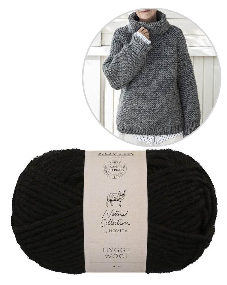 Hedda Pullover von Novita mit Hygge Wool 3