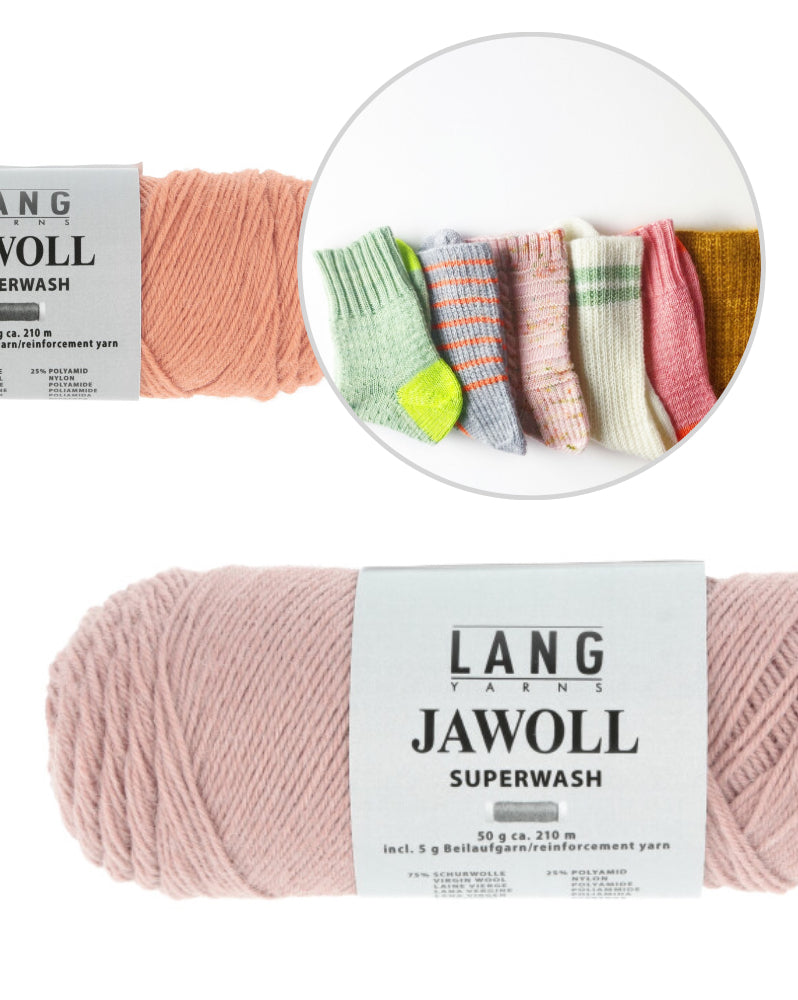 Hello Sailor Socks von Summer Lee mit Jawoll von Lang Yarns 16