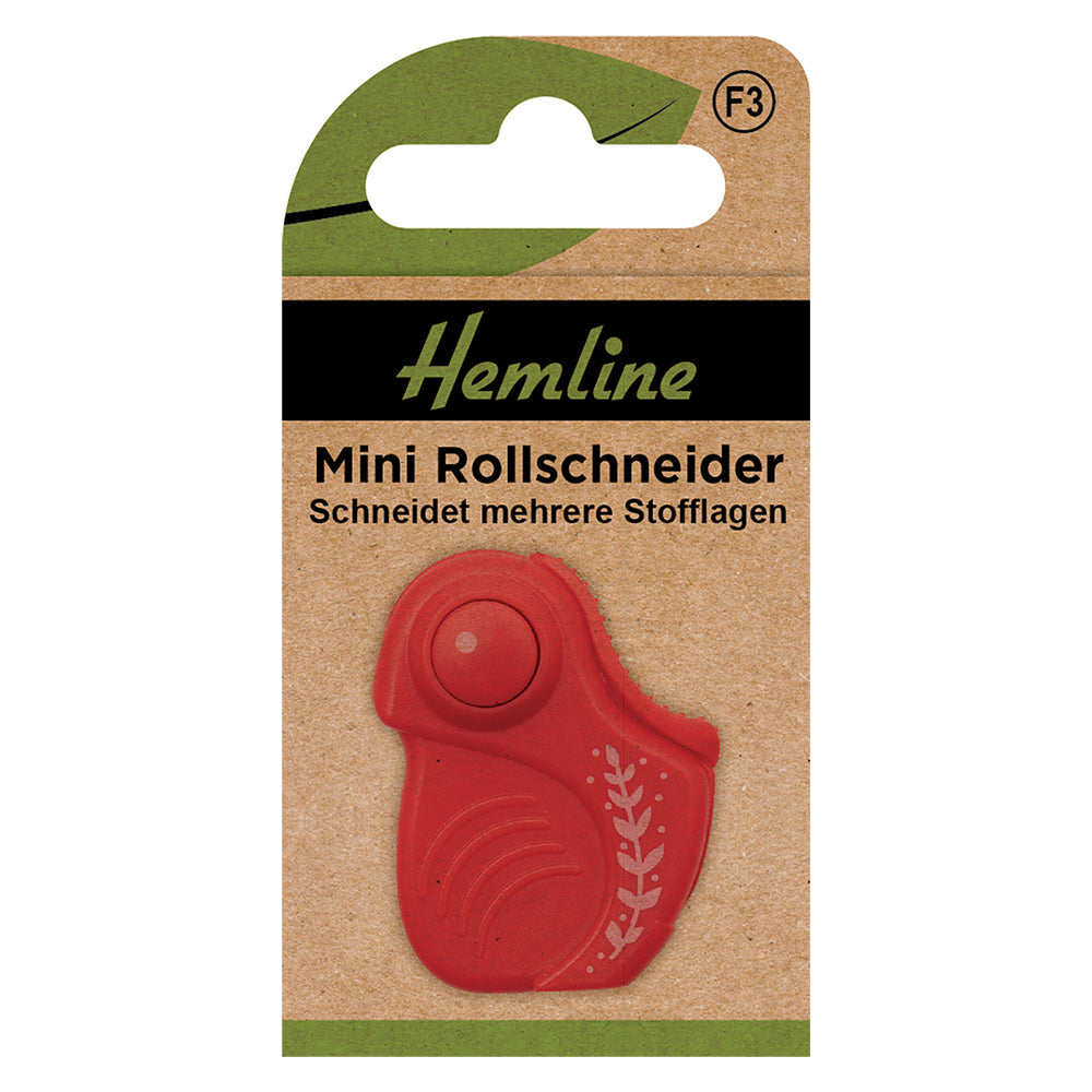 Hemline Rollschneider Mini 28mm mit Verpackung