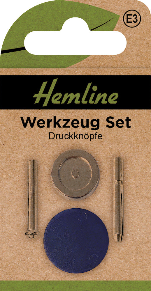 Hemline, Werkzeugset für Druckknöpfe