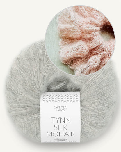 Fleur Scrunchie - Tynn Silk Mohair | zartes Geschenk