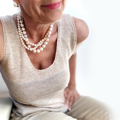 Top Light at the Horizon mit Summer Cashmere von Lana Grossa 1
