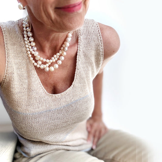 Top Light at the Horizon mit Summer Cashmere von Lana Grossa 1
