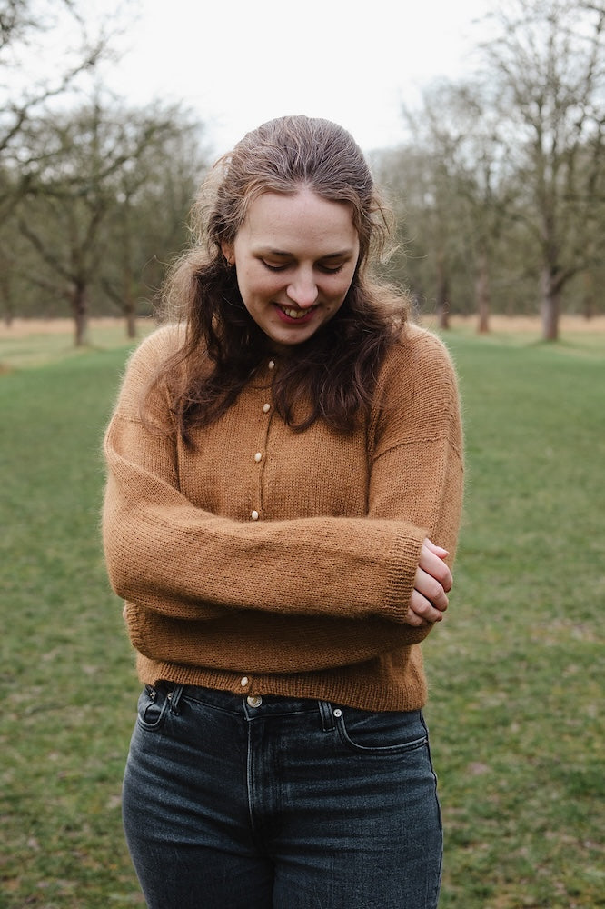 Hirismakes Iris Cardigan mit Merino und Soft Silk Mohair von Knitting for Olive 4
