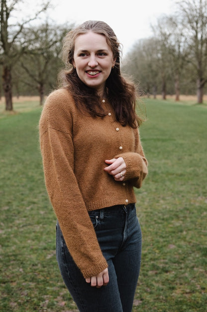 Hirismakes Iris Cardigan mit Merino und Soft Silk Mohair von Knitting for Olive 8