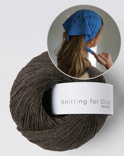 Paula-m Holly Bandana mit Pure Silk von Knitting for Olive 15