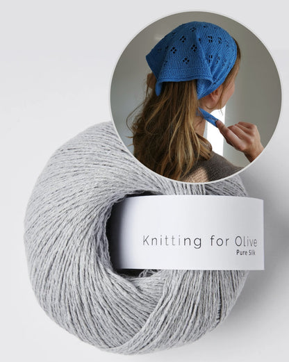 Paula-m Holly Bandana mit Pure Silk von Knitting for Olive 10