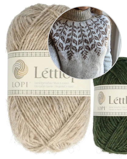 Holly Sweater | wunderschönster Winterpullover aus Lettlopi von Lopi Island