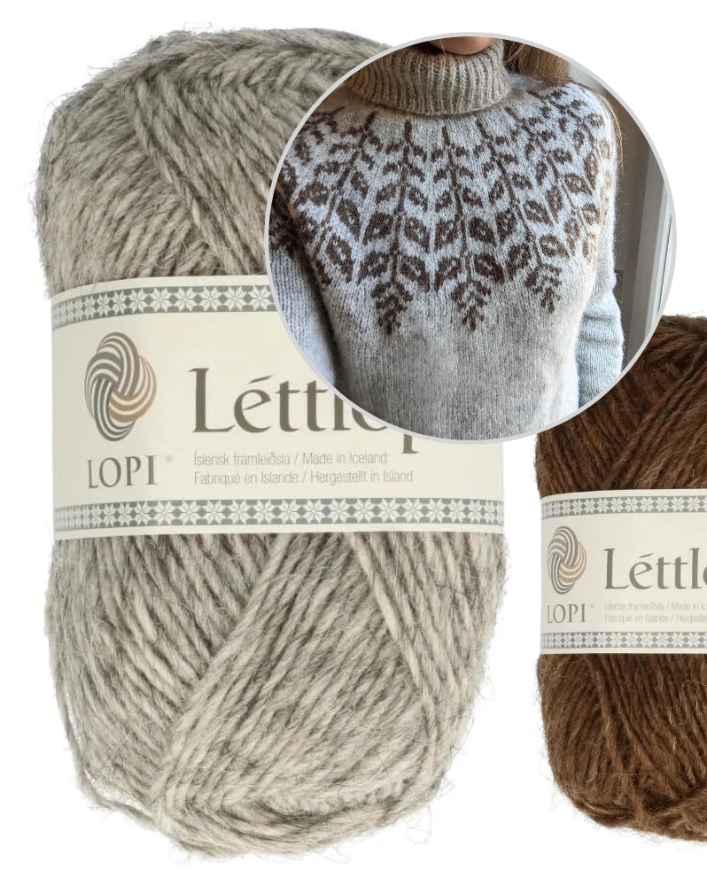 Holly Sweater | wunderschönster Winterpullover aus Lettlopi von Lopi Island