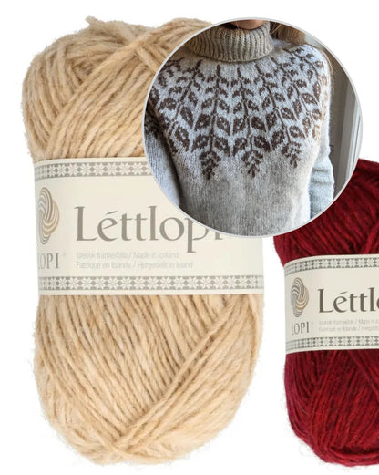 Holly Sweater | wunderschönster Winterpullover aus Lettlopi von Lopi Island