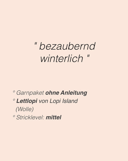 Holly Sweater | wunderschönster Winterpullover aus Lettlopi von Lopi Island