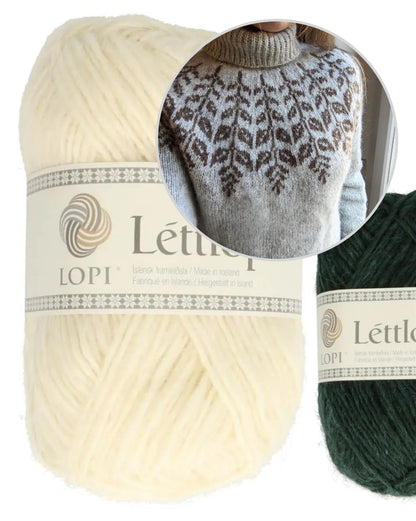 Holly Sweater | wunderschönster Winterpullover aus Lettlopi von Lopi Island