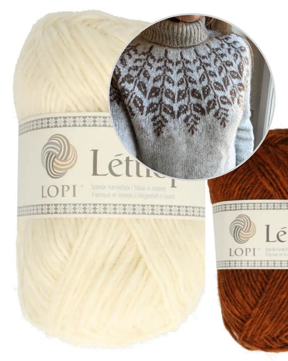 Holly Sweater | wunderschönster Winterpullover aus Lettlopi von Lopi Island