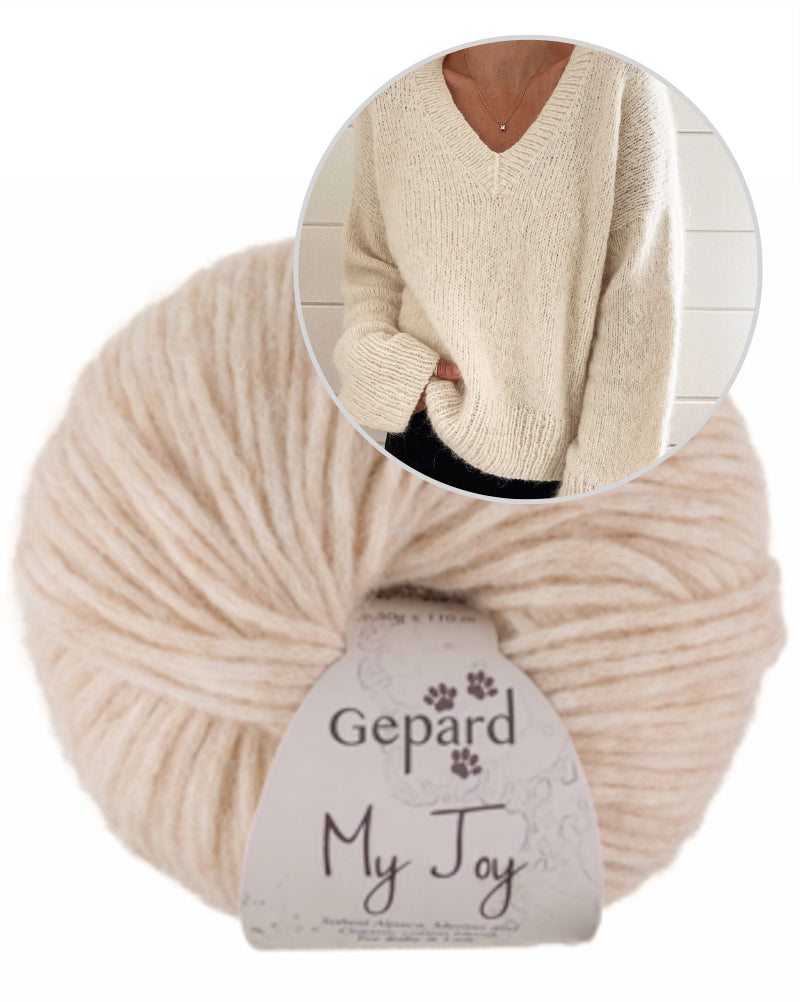 Caidree Home Sweater mit My Joy von Gepard Garn 7