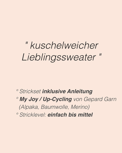 Caidree Home Sweater mit My Joy von Gepard Garn 2