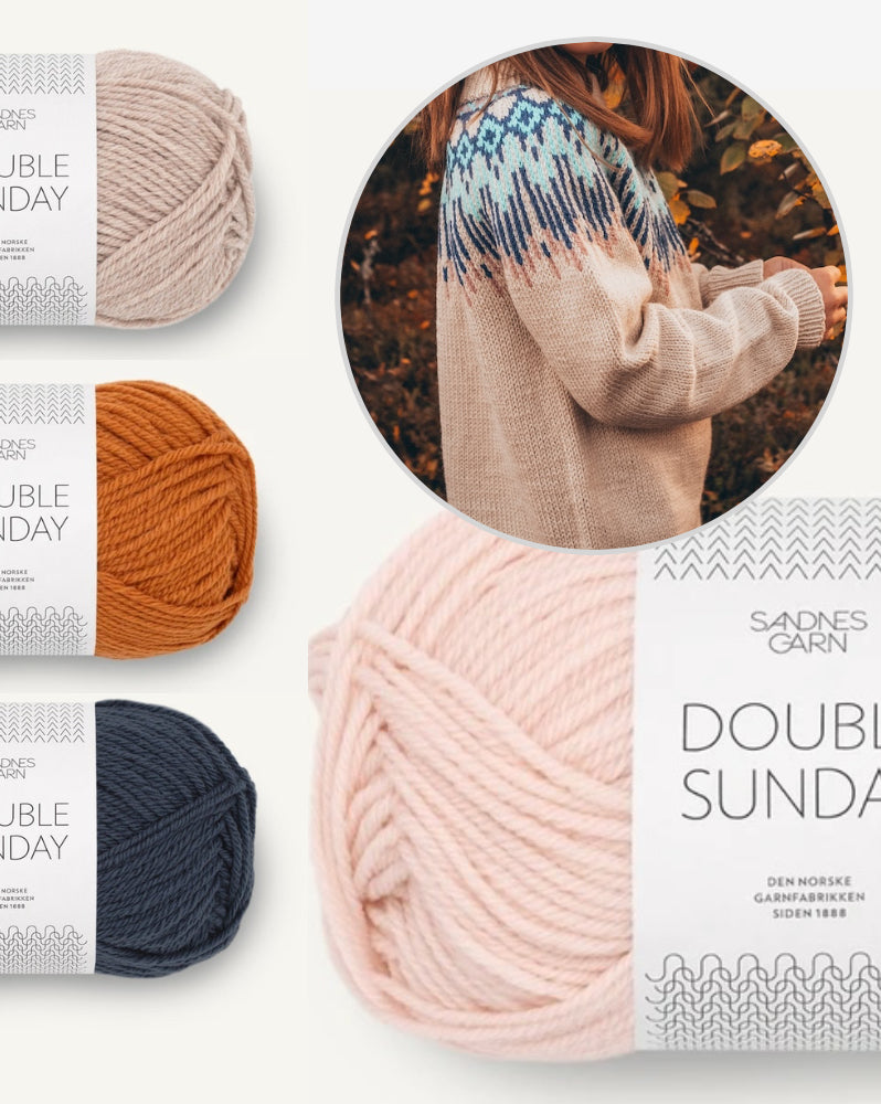 Linka Neumann Hopi Sweater Kids mit Double Sunday von Sandnes Garn 8