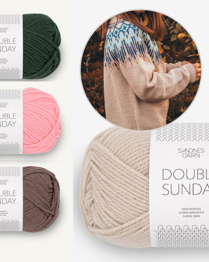 Linka Neumann Hopi Sweater Kids mit Double Sunday von Sandnes Garn 7