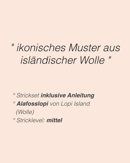 Hopi Polar Sweater - Island | Federmuster aus Alafosslopi von Lopi Island