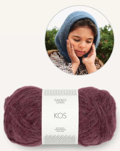 Hugsy Hood Kos Sandnes 2506 | leicht und weich aus Kos von Sandnes Garn