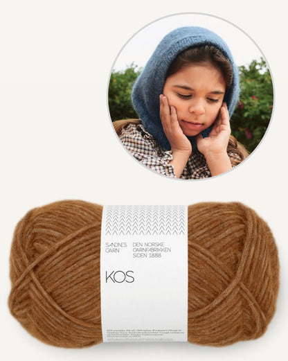 Hugsy Hood Kos Sandnes 2506 | leicht und weich aus Kos von Sandnes Garn