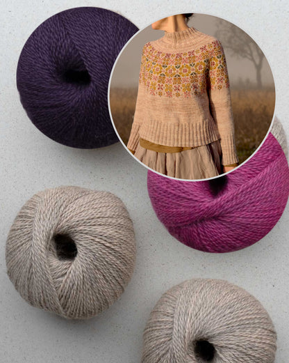 Hydrangea Sweater | Blütenmeer aus Balayage von Pascuali