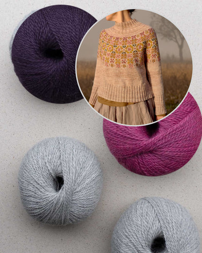 Hydrangea Sweater | Blütenmeer aus Balayage von Pascuali