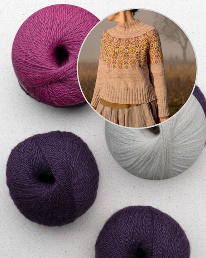 Hydrangea Sweater | Blütenmeer aus Balayage von Pascuali