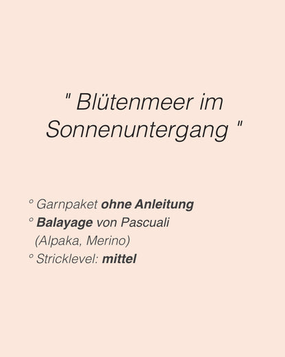 Hydrangea Sweater | Blütenmeer aus Balayage von Pascuali