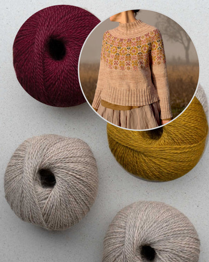 Hydrangea Sweater | Blütenmeer aus Balayage von Pascuali