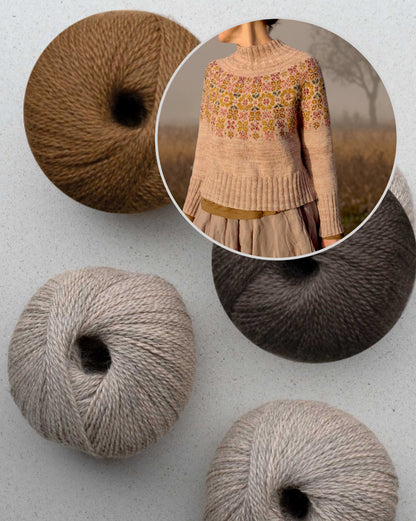 Hydrangea Sweater | Blütenmeer aus Balayage von Pascuali