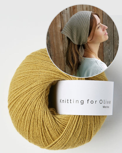 Paula-m I Love Stripes Bandana mit Merino von Knitting for Olive 11