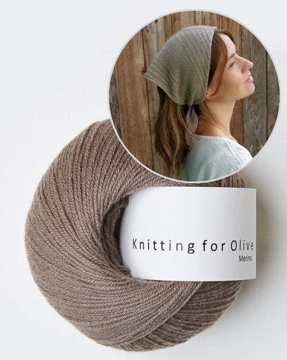 Paula-m I Love Stripes Bandana mit Merino von Knitting for Olive 10