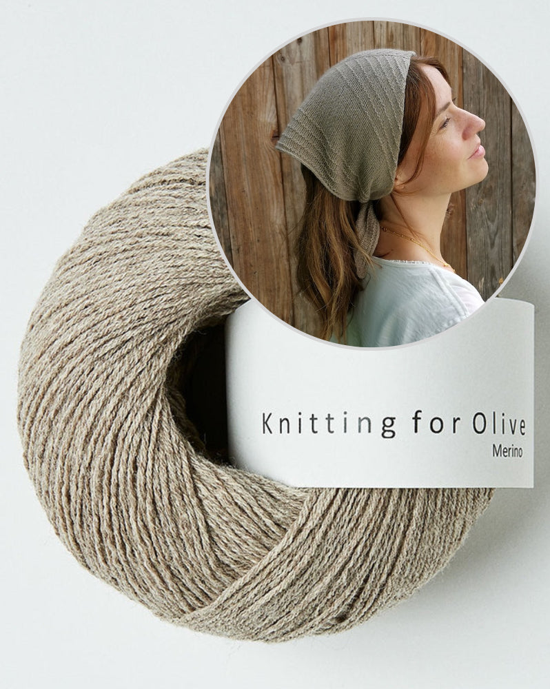 Paula-m I Love Stripes Bandana mit Merino von Knitting for Olive 7