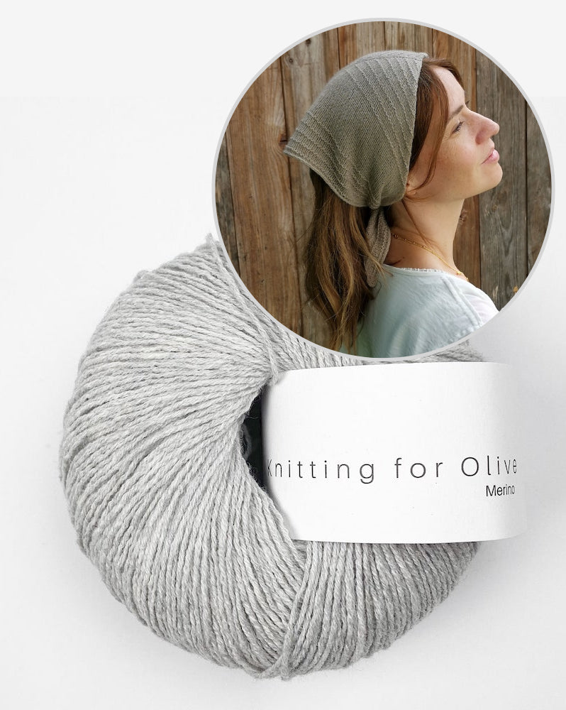 Paula-m I Love Stripes Bandana mit Merino von Knitting for Olive 8
