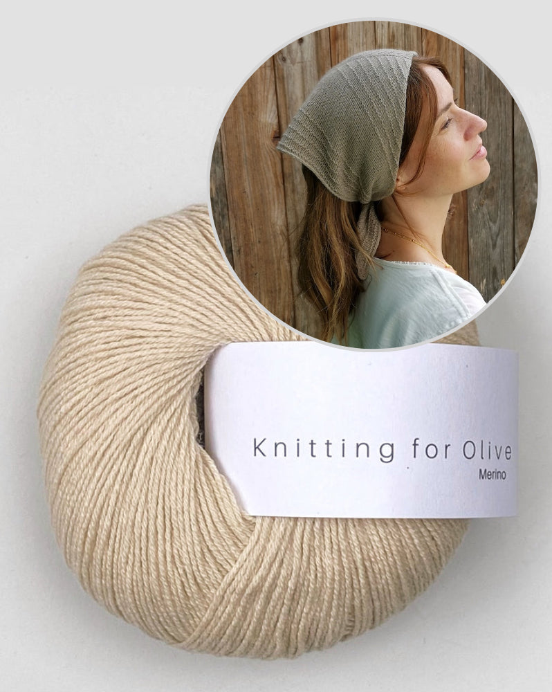 Paula-m I Love Stripes Bandana mit Merino von Knitting for Olive 12